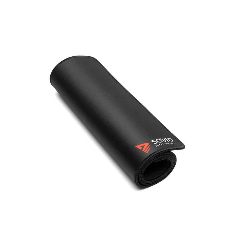Podloga za miško Savio Black Edition Turbo Dynamic XXL 1000x500mm črna