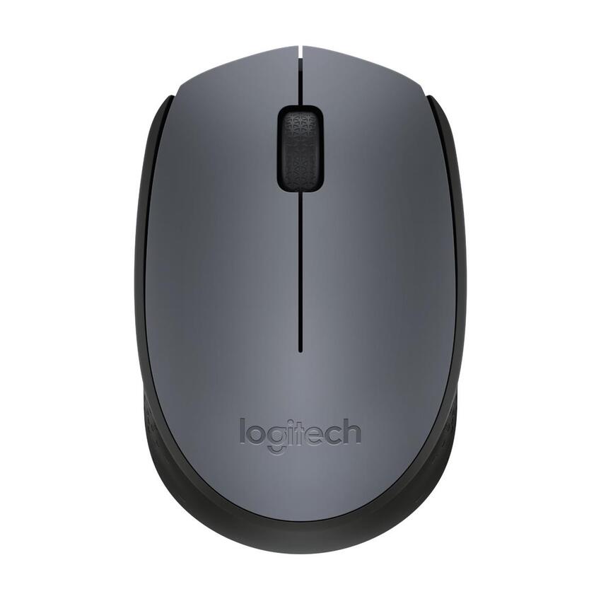 Miška USB brezžična Logitech M170 Wireless siva